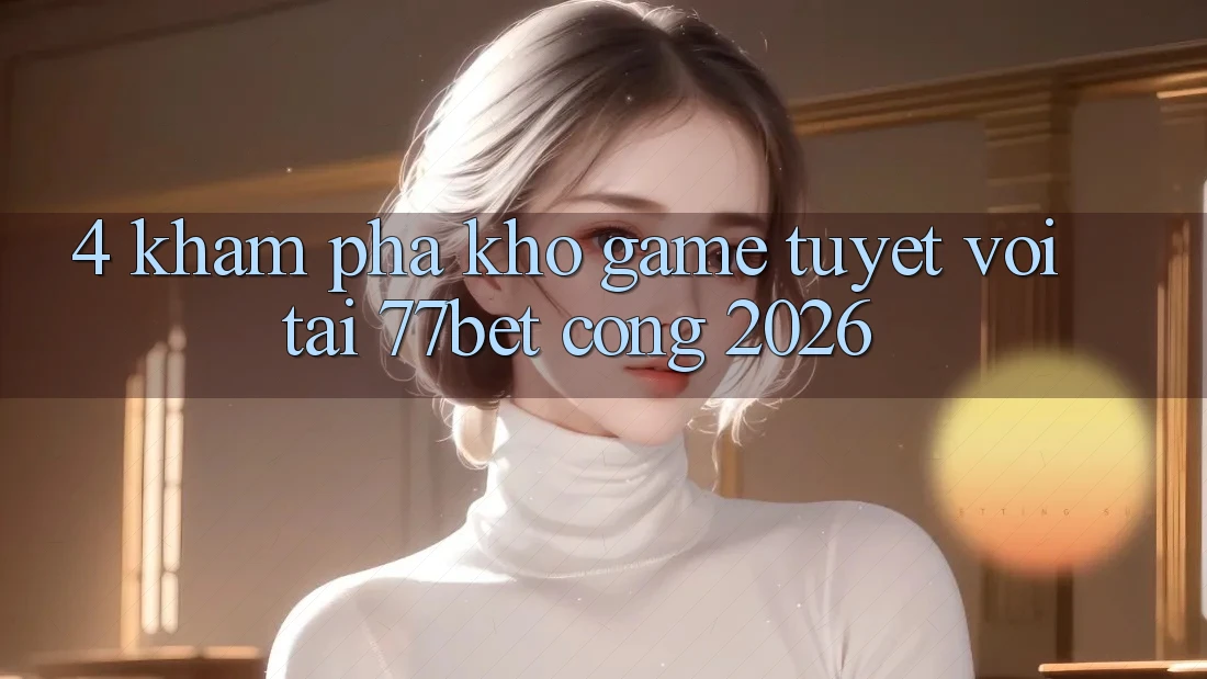 4. Khám phá Kho Game Tuyệt vời Tại 77bet - Cổng 2026