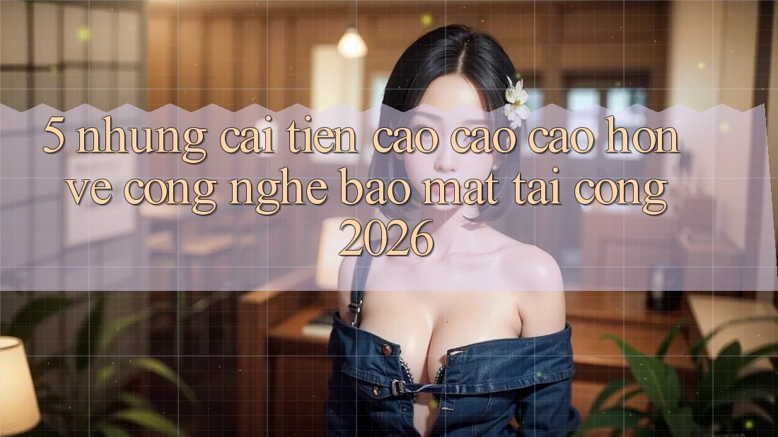 5. Những Cải Tiến Cao cao cao hơn Về Công Nghệ Bảo Mật Tại Cổng 2026