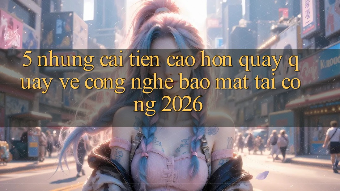 5. Những Cải Tiến Cao hơn Quay quay về Công Nghệ Bảo Mật Tại Cổng 2026