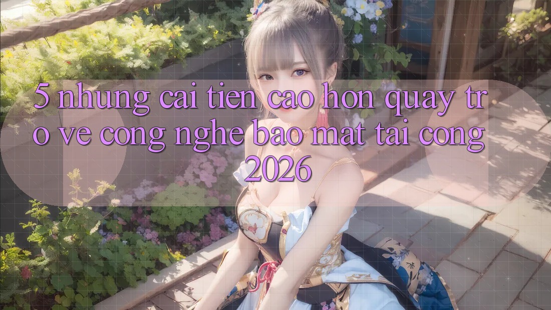 5. Những Cải Tiến Cao hơn Quay trở về Công Nghệ Bảo Mật Tại Cổng 2026