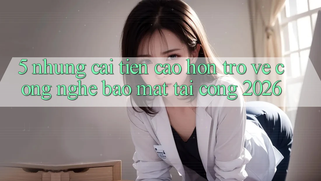 5. Những Cải Tiến Cao hơn Trở về Công Nghệ Bảo Mật Tại Cổng 2026