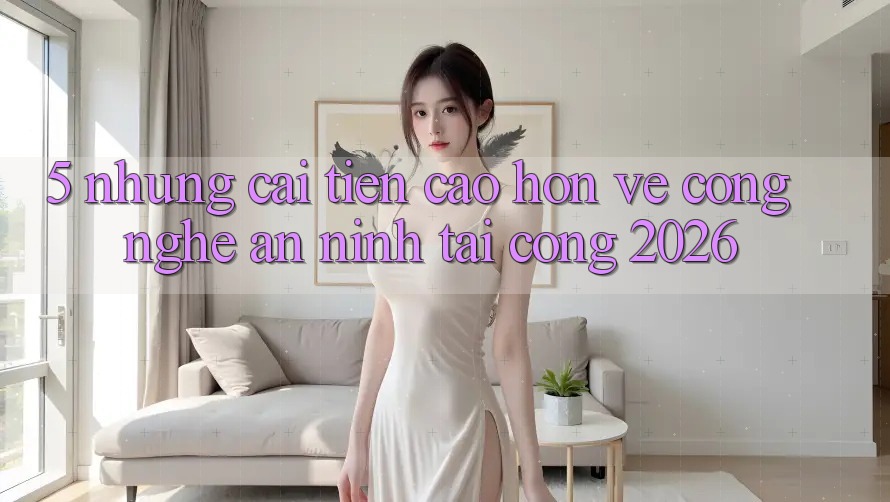 5. Những Cải Tiến Cao hơn Về Công Nghệ An ninh Tại Cổng 2026