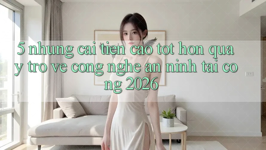 5. Những Cải Tiến Cao tốt hơn Quay trở về Công Nghệ An ninh Tại Cổng 2026
