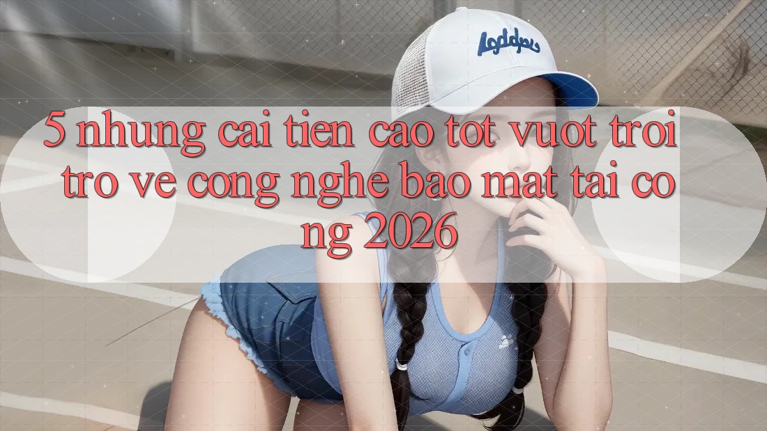 5. Những Cải Tiến Cao tốt vượt trội Trở về Công Nghệ Bảo Mật Tại Cổng 2026