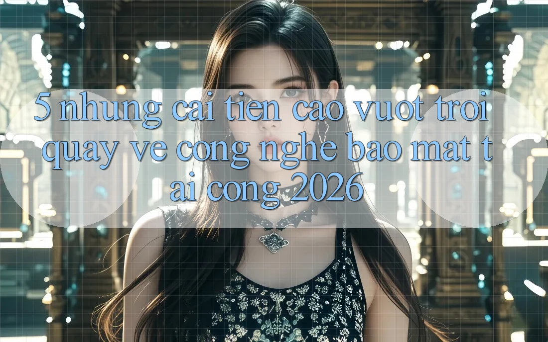 5. Những Cải Tiến Cao vượt trội Quay về Công Nghệ Bảo Mật Tại Cổng 2026