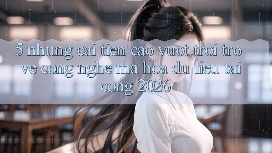 5. Những Cải Tiến Cao vượt trội Trở về Công Nghệ Mã hóa dữ liệu Tại Cổng 2026
