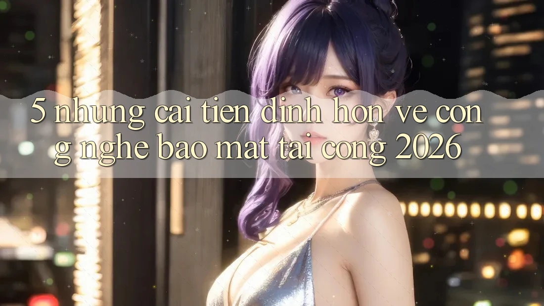 5. Những Cải Tiến Đỉnh hơn Về Công Nghệ Bảo Mật Tại Cổng 2026