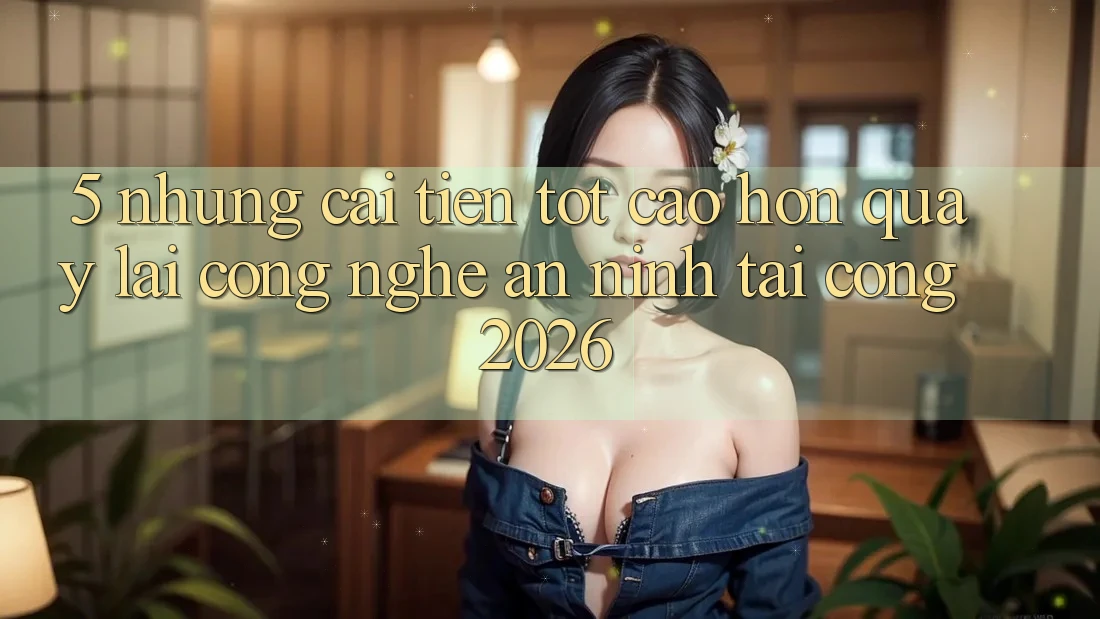5. Những Cải Tiến Tốt cao hơn Quay lại Công Nghệ An ninh Tại Cổng 2026