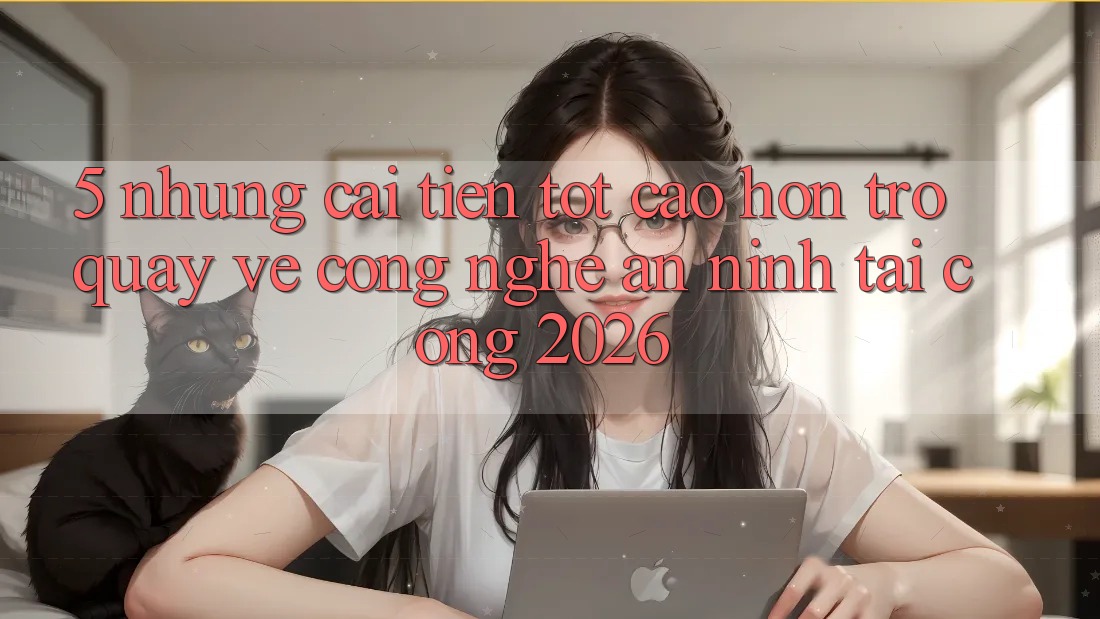 5. Những Cải Tiến Tốt cao hơn Trở quay về Công Nghệ An ninh Tại Cổng 2026