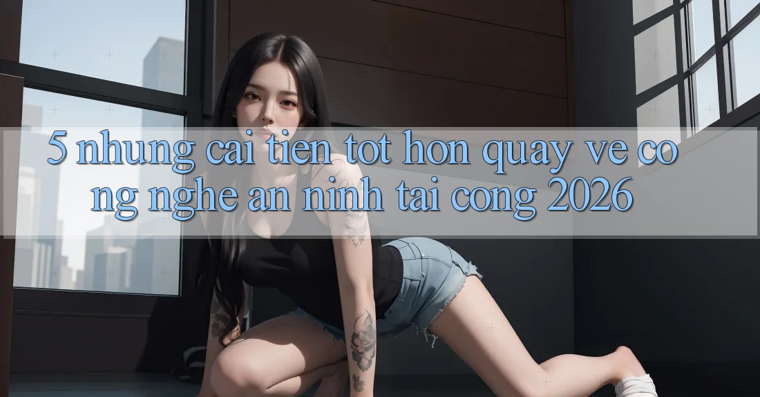 5. Những Cải Tiến Tốt hơn Quay về Công Nghệ An ninh Tại Cổng 2026