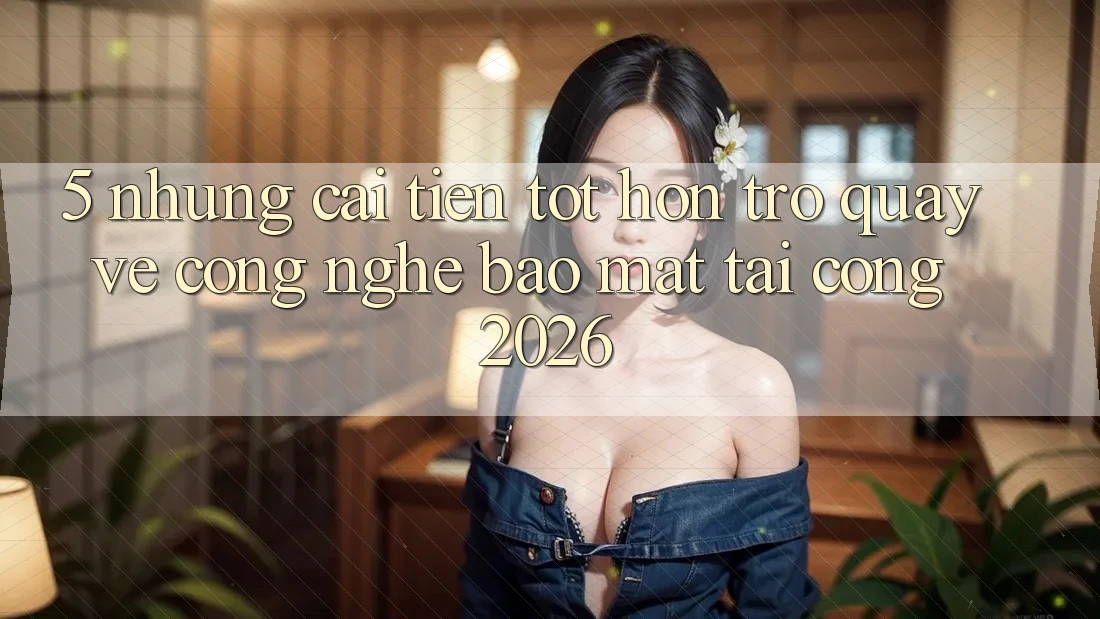 5. Những Cải Tiến Tốt hơn Trở quay về Công Nghệ Bảo mật Tại Cổng 2026