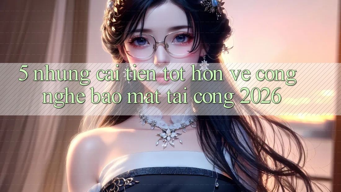 5. Những Cải Tiến Tốt hơn Về Công Nghệ Bảo Mật Tại Cổng 2026