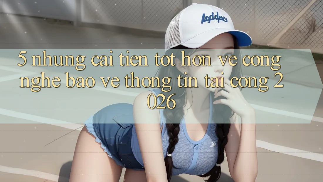 5. Những Cải Tiến Tốt hơn Về Công Nghệ Bảo vệ thông tin Tại Cổng 2026