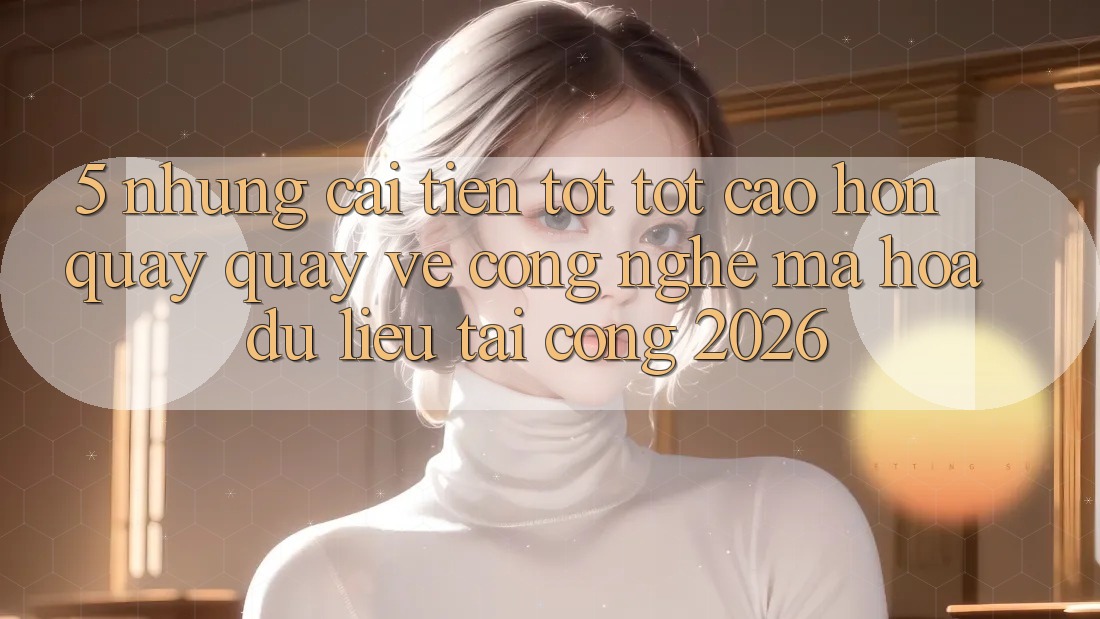 5. Những Cải Tiến Tốt tốt cao hơn Quay quay về Công Nghệ Mã hóa dữ liệu Tại Cổng 2026