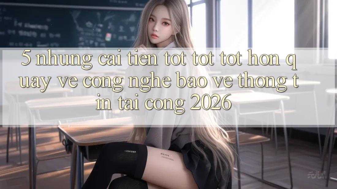 5. Những Cải Tiến Tốt tốt tốt hơn Quay về Công Nghệ Bảo vệ thông tin Tại Cổng 2026