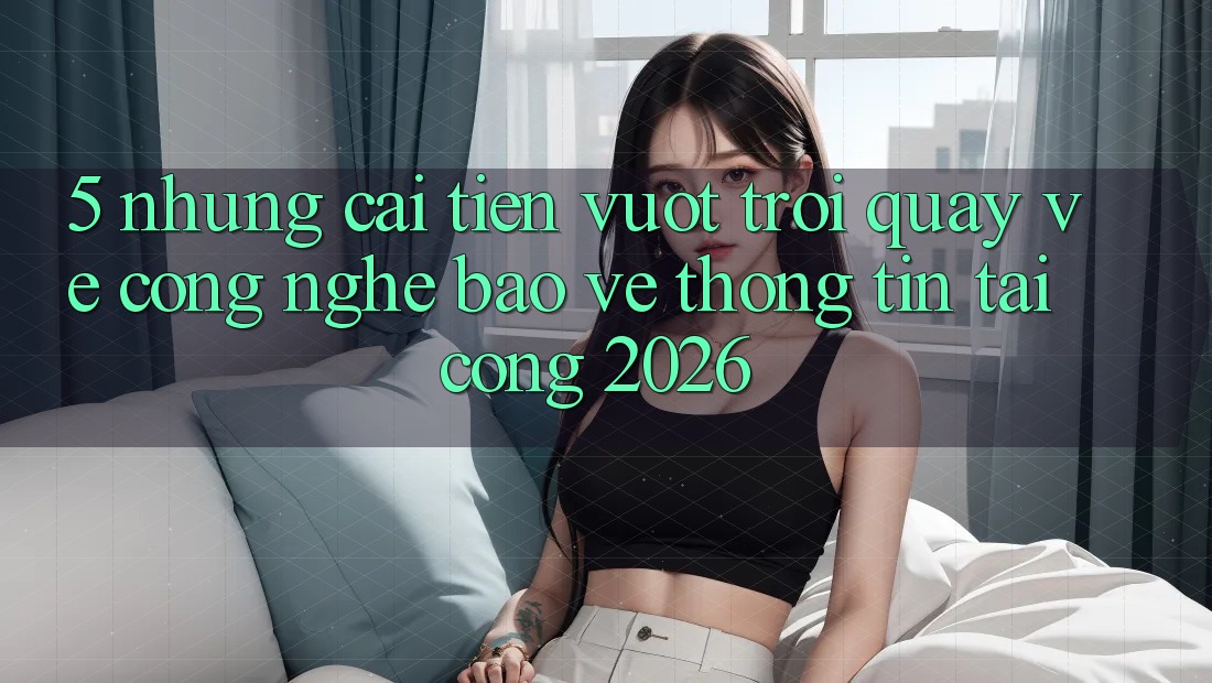 5. Những Cải Tiến Vượt Trội Quay về Công Nghệ Bảo vệ thông tin Tại Cổng 2026
