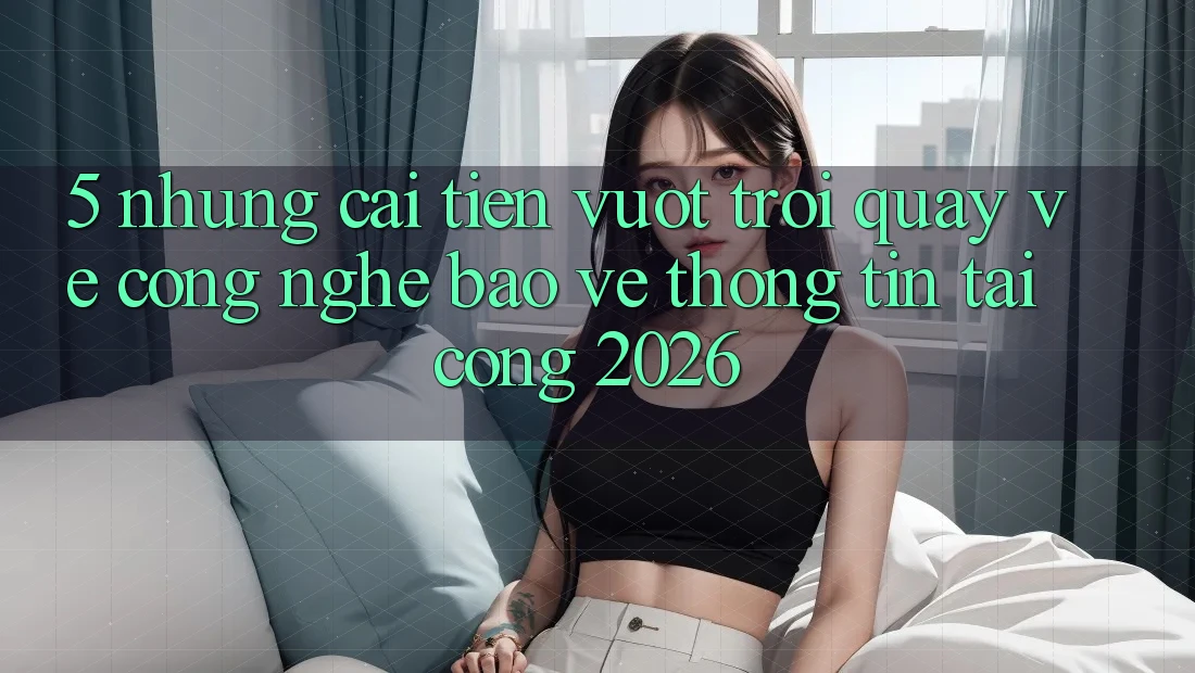 5. Những Cải Tiến Vượt Trội Quay về Công Nghệ Bảo vệ thông tin Tại Cổng 2026