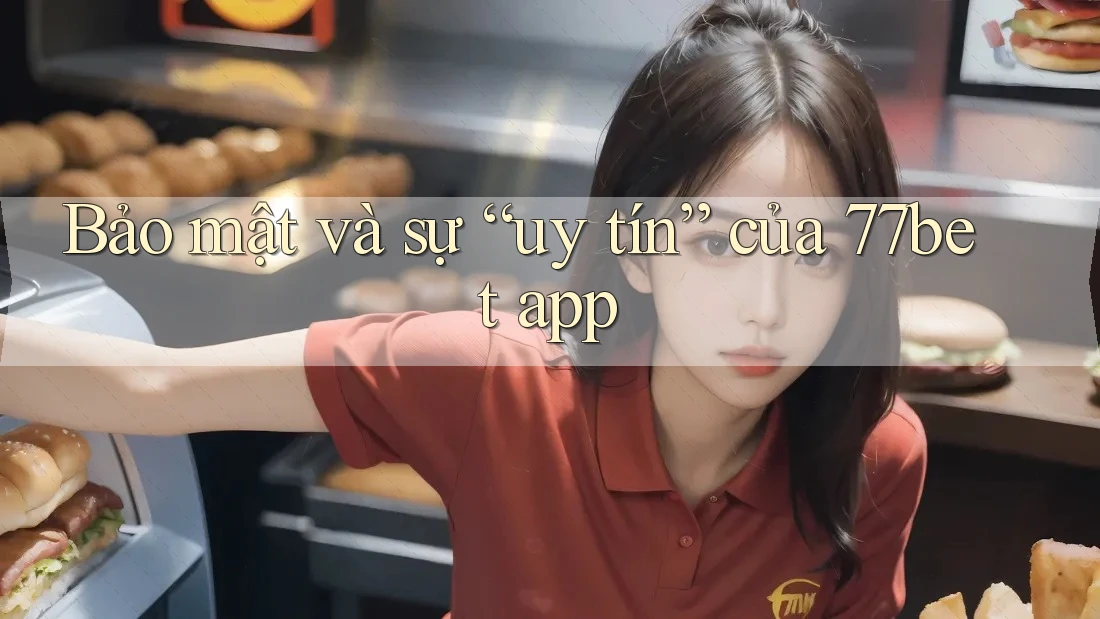 Bảo mật và sự “uy tín” của 77bet app