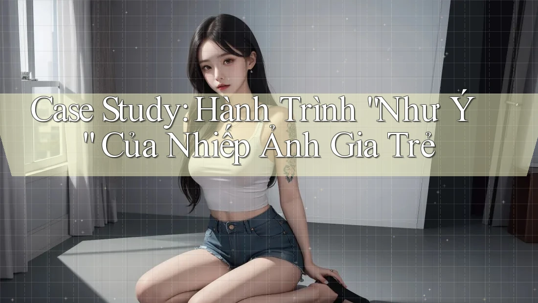 Case Study: Hành Trình “Như Ý” Của Nhiếp Ảnh Gia Trẻ