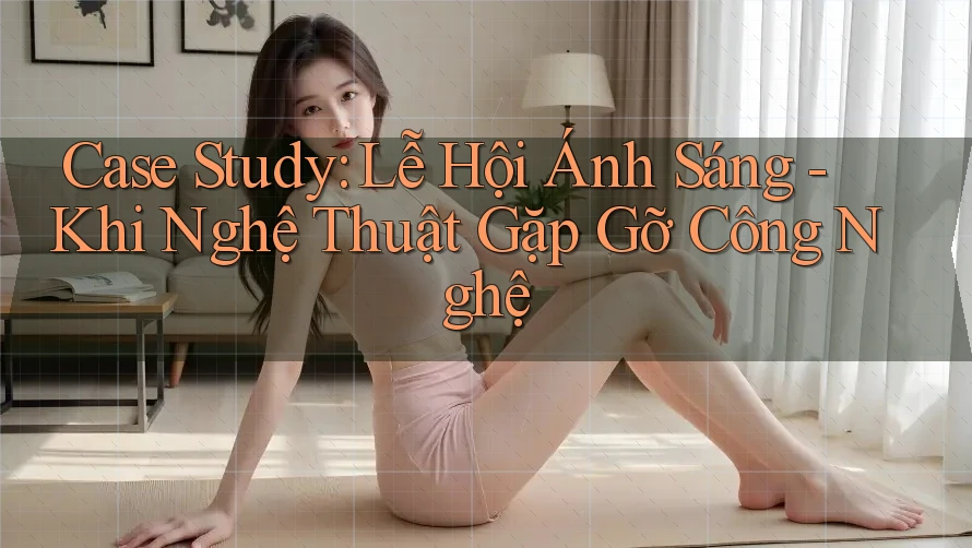 Case Study: Lễ Hội Ánh Sáng - Khi Nghệ Thuật Gặp Gỡ Công Nghệ