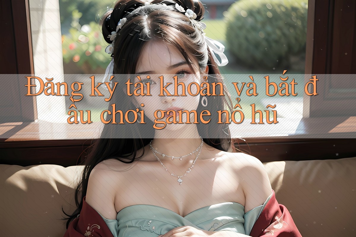 Đăng ký tài khoản và bắt đầu chơi game nổ hũ