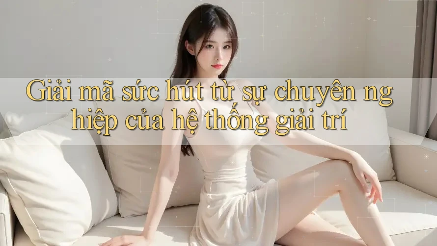 Giải mã sức hút từ sự chuyên nghiệp của hệ thống giải trí