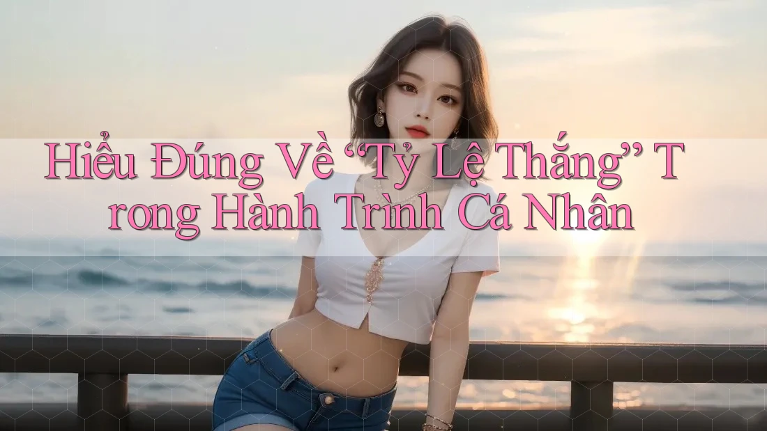 Hiểu Đúng Về “Tỷ Lệ Thắng” Trong Hành Trình Cá Nhân