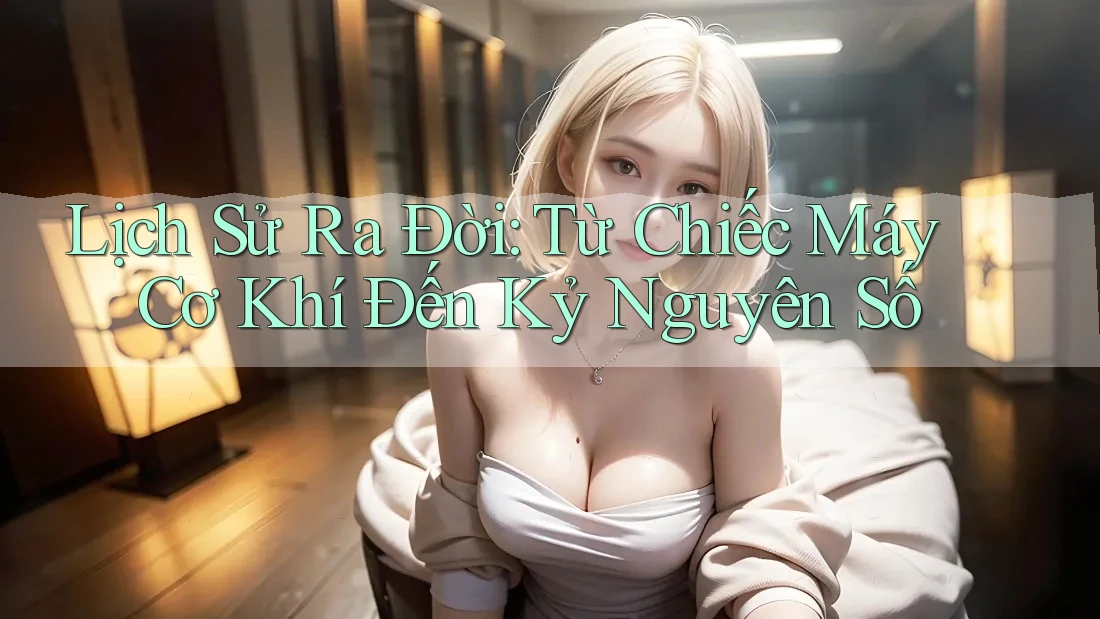 Lịch Sử Ra Đời: Từ Chiếc Máy Cơ Khí Đến Kỷ Nguyên Số