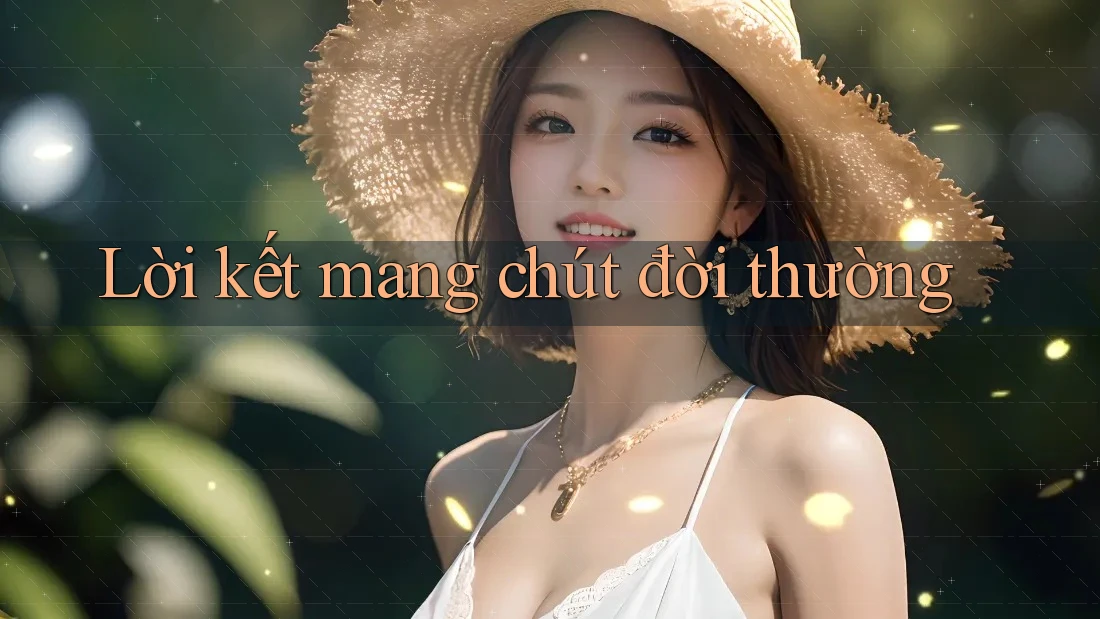 Lời kết mang chút đời thường