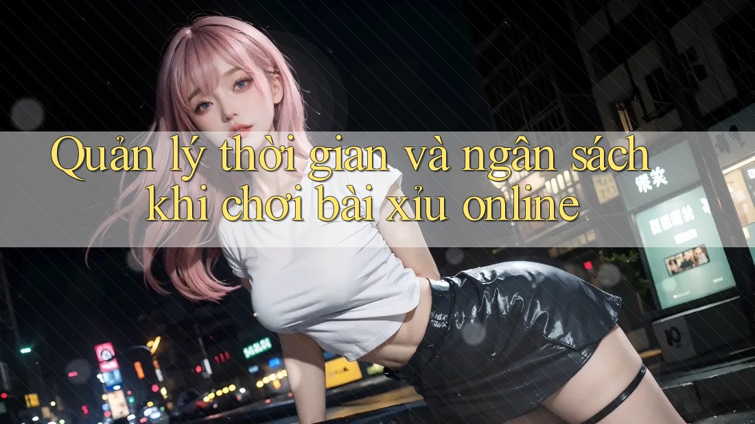 Quản lý thời gian và ngân sách khi chơi bài xỉu online