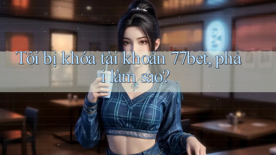Tôi bị khóa tài khoản 77bet, phải làm sao?