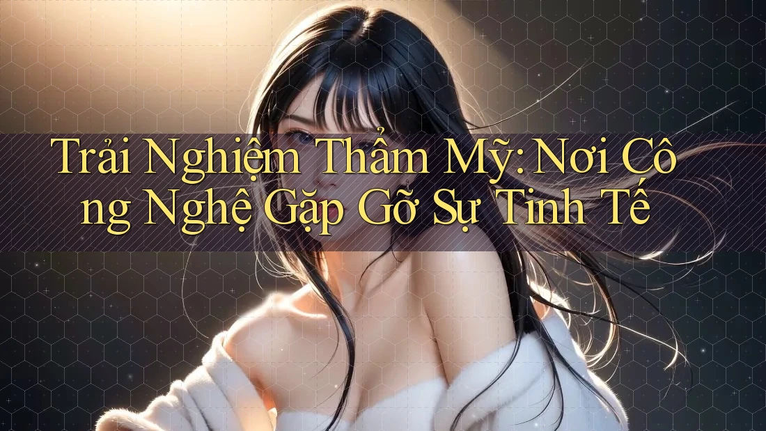 Trải Nghiệm Thẩm Mỹ: Nơi Công Nghệ Gặp Gỡ Sự Tinh Tế