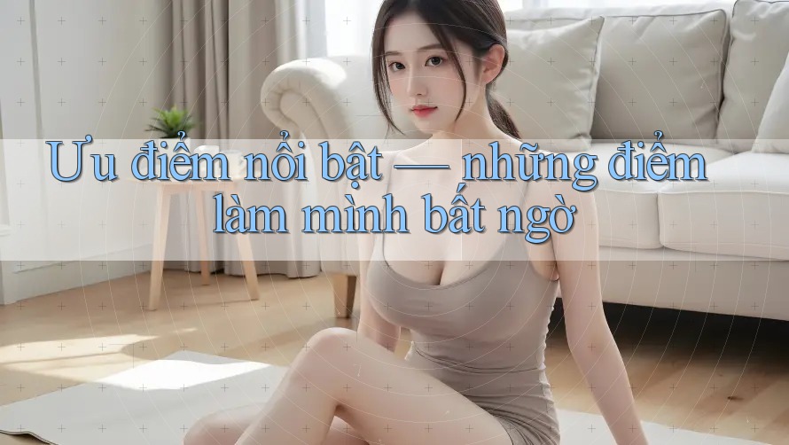 Ưu điểm nổi bật — những điểm làm mình bất ngờ